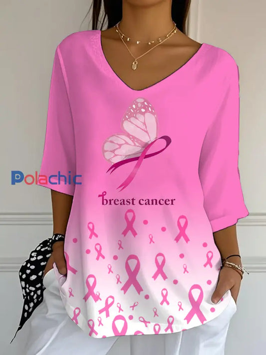 T-shirt à manches courtes pour femmes comme image / S