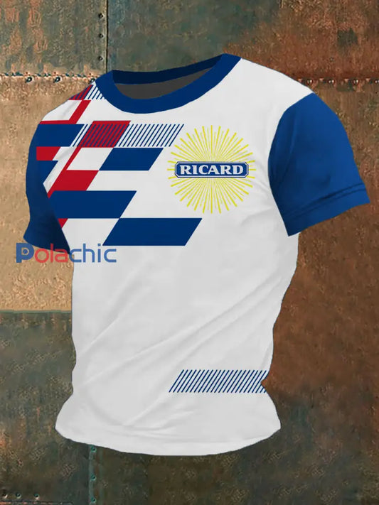 T shirt à manches courtes Ricard Homme Bleu / S