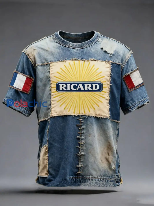 T-shirt à manches courtes Ricard Homme comme image / S