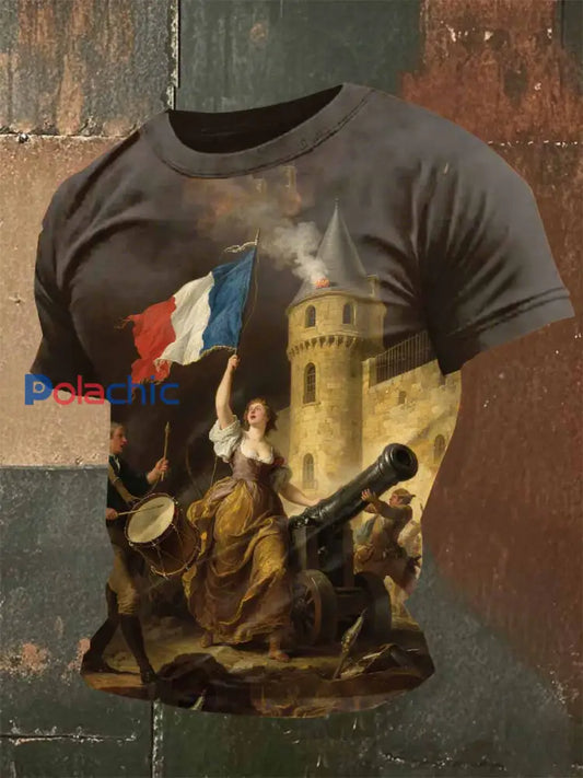 T Shirt À Manches Courtes Vintage Marianna Pour Homme comme image / S