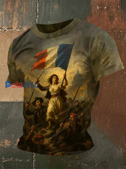 T-Shirt À Manches Courtes Vintage Marianna Pour Homme comme image / S