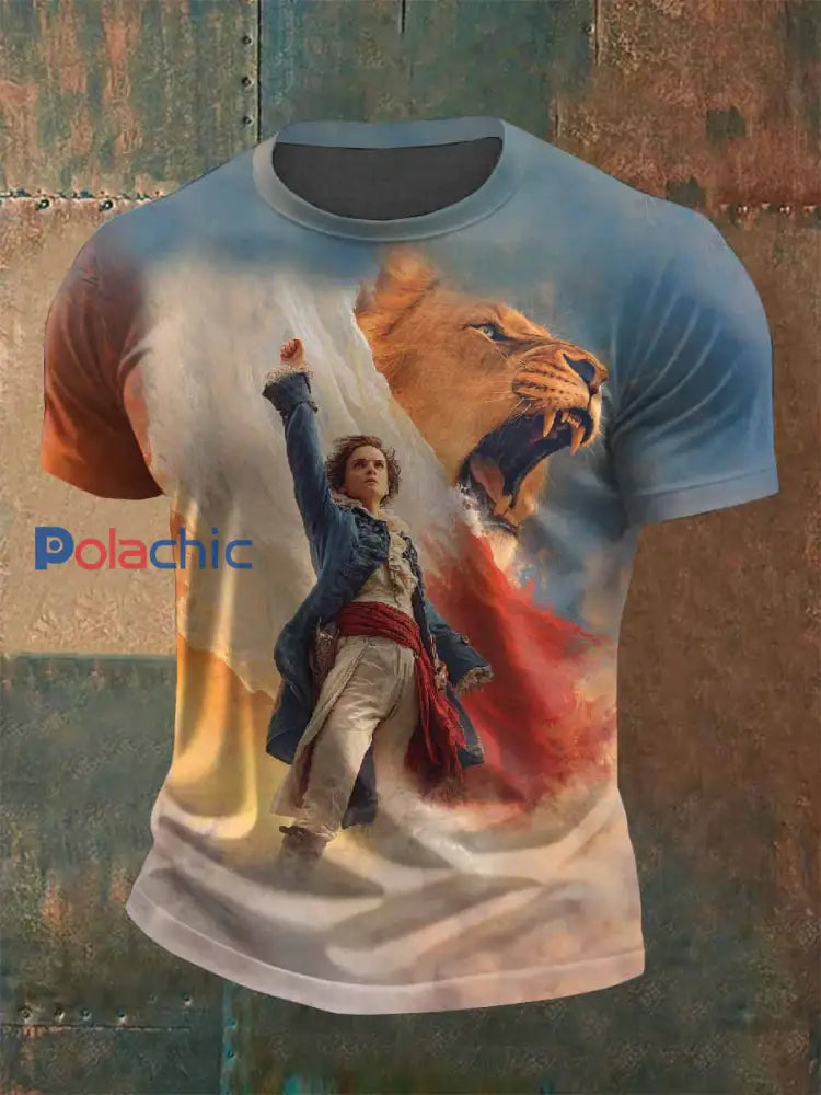 T-Shirt À Manches Courtes Vintage Marianna Pour Homme comme image / S