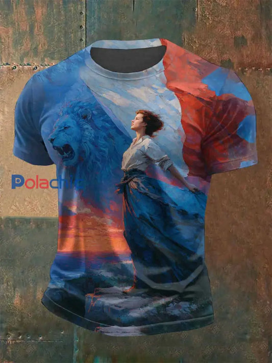 T-Shirt À Manches Courtes Vintage Marianna Pour Homme comme image / S