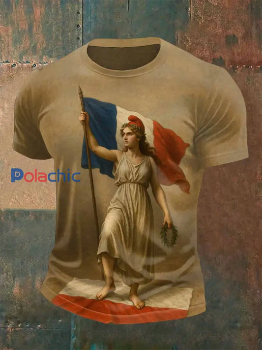 T Shirt À Manches Courtes Vintage Marianna Pour Homme comme image / S
