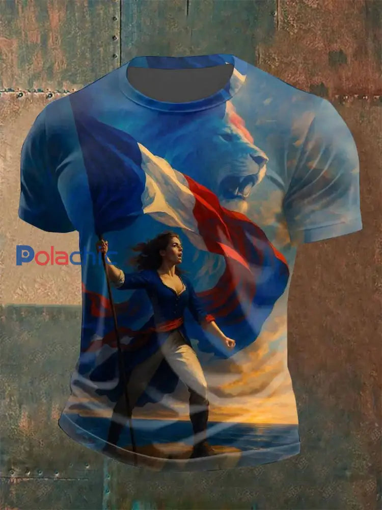 T Shirt À Manches Courtes Vintage Marianna Pour Homme comme image / S