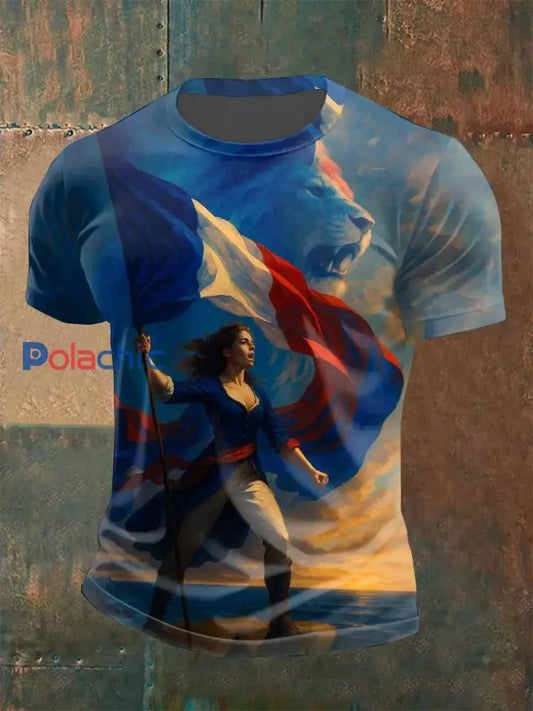 T Shirt À Manches Courtes Vintage Marianna Pour Homme comme image / S