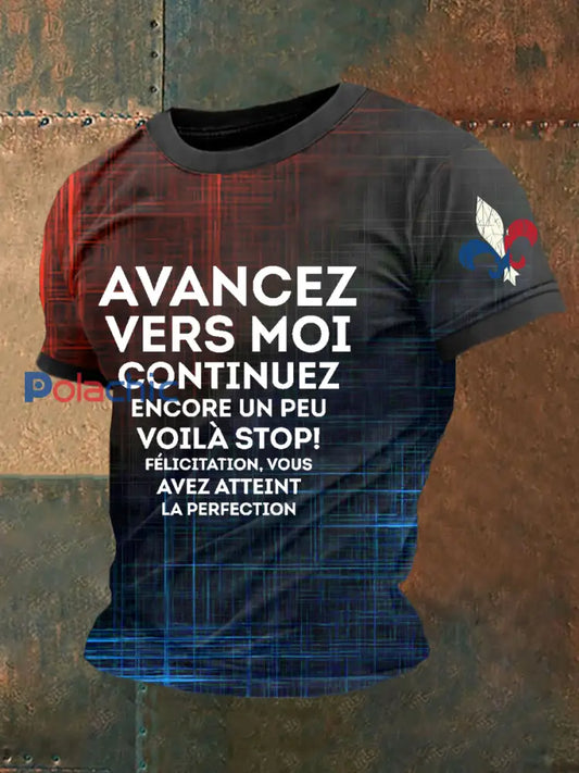 T shirt à manches courtes Vous Avez Atteint La Perfection Homme comme image / S