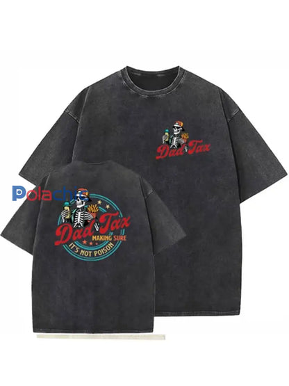 T-shirt DAD TAX pour homme Noir / S