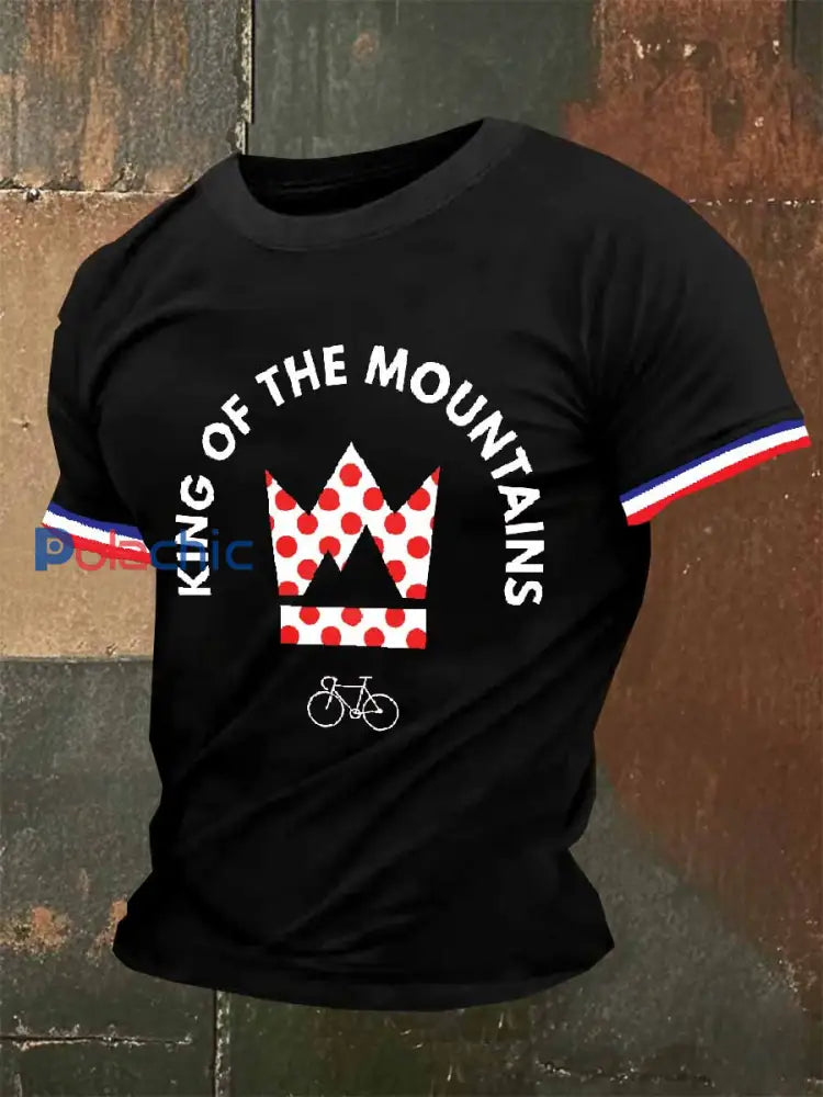 T-Shirt Décontracté À Imprimé Rétro Pour Homme comme image / S