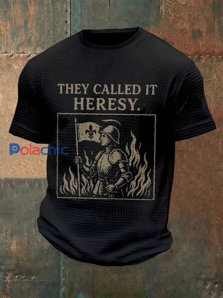 T-Shirt Décontracté À Motif Joan Of Arc Vintage comme image / S