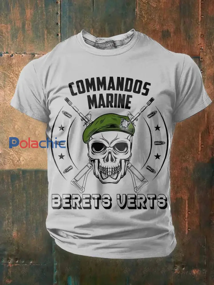 T Shirt Décontracté Imprimé Homme comme image / S