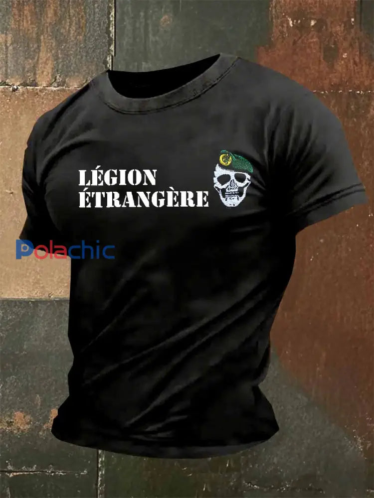 T Shirt Décontracté Imprimé Homme comme image / S