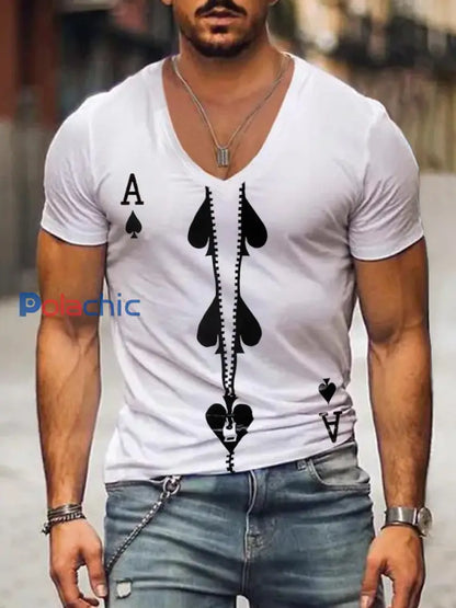 T-Shirt Homme Texas Hold’em Inspired Art Print Image 1 / S