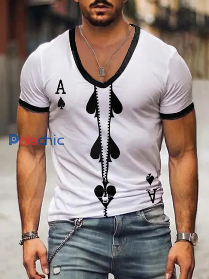 T-Shirt Homme Texas Hold’em Inspired Art Print Image 2 / S