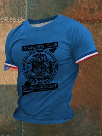 T-shirt imprimé à manches courtes Chouannerie Homme Bleu / S