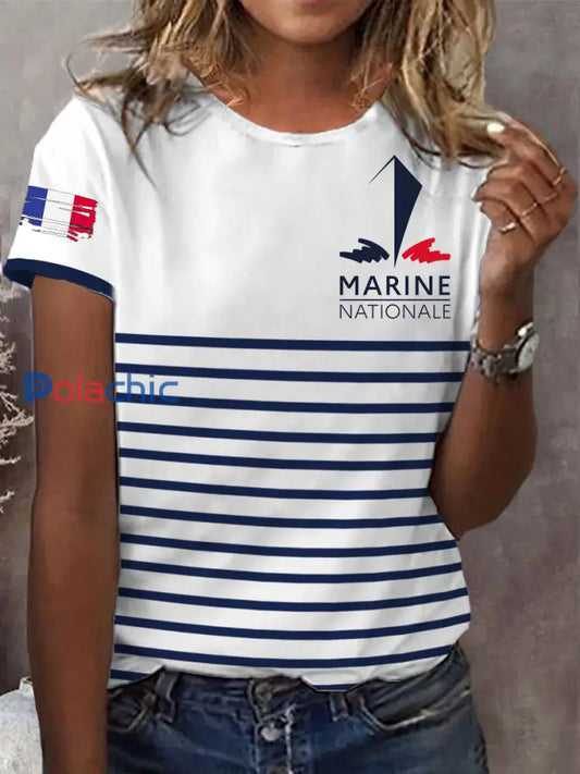 T-shirt manches courtes femme Blanc / S