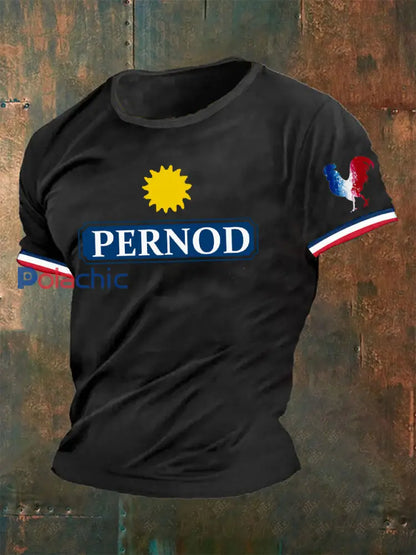 T-shirt Pernod Homme Noir / S