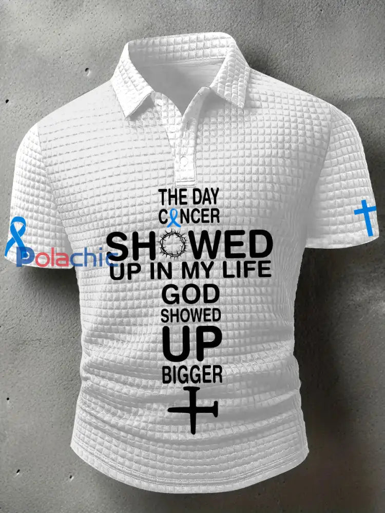 T shirt sensibilisation au cancer de la prostate pour homme Blanc / S