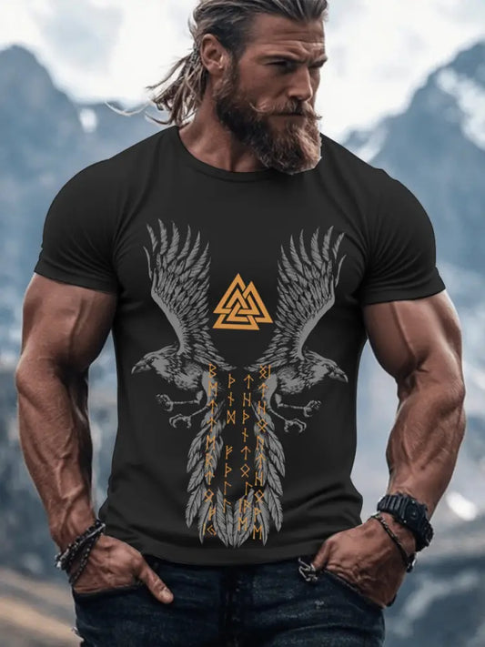 T-shirt Viking Homme Noir / S