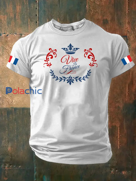 T Shirt Vintage Imprimé Homme comme image / S