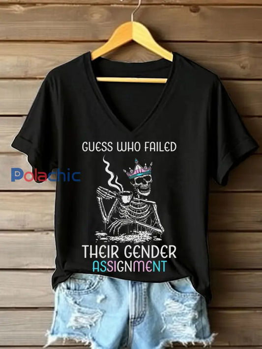 Tee-shirt transgenre drôle Noir / S