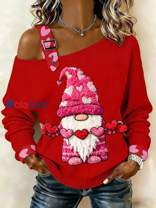 Tops Nain pour la Saint-Valentin Rouge / S