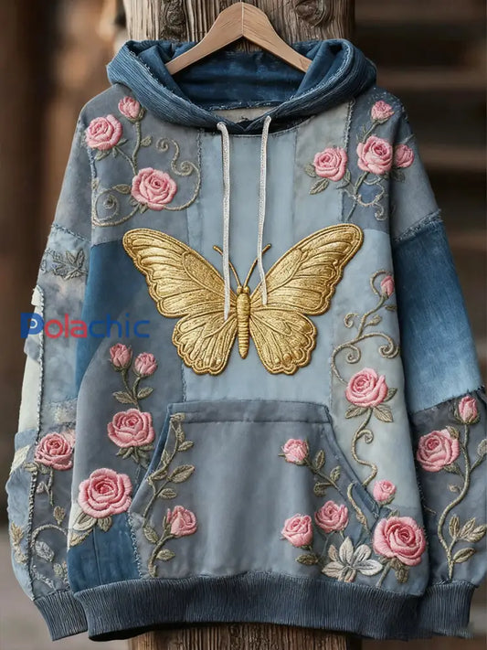 Unisexe Animal Art Print Casual Vintage Hoodie A / S