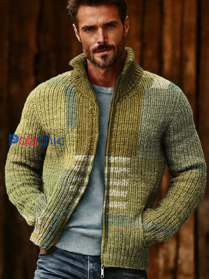 Veste à glissière Geometric Art Homme comme image / S