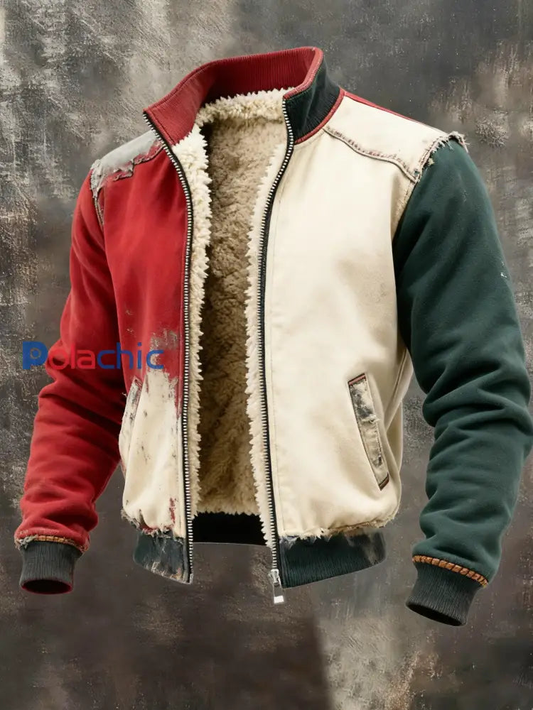 Veste d’extérieur Vintage Warm pour hommes comme image / S