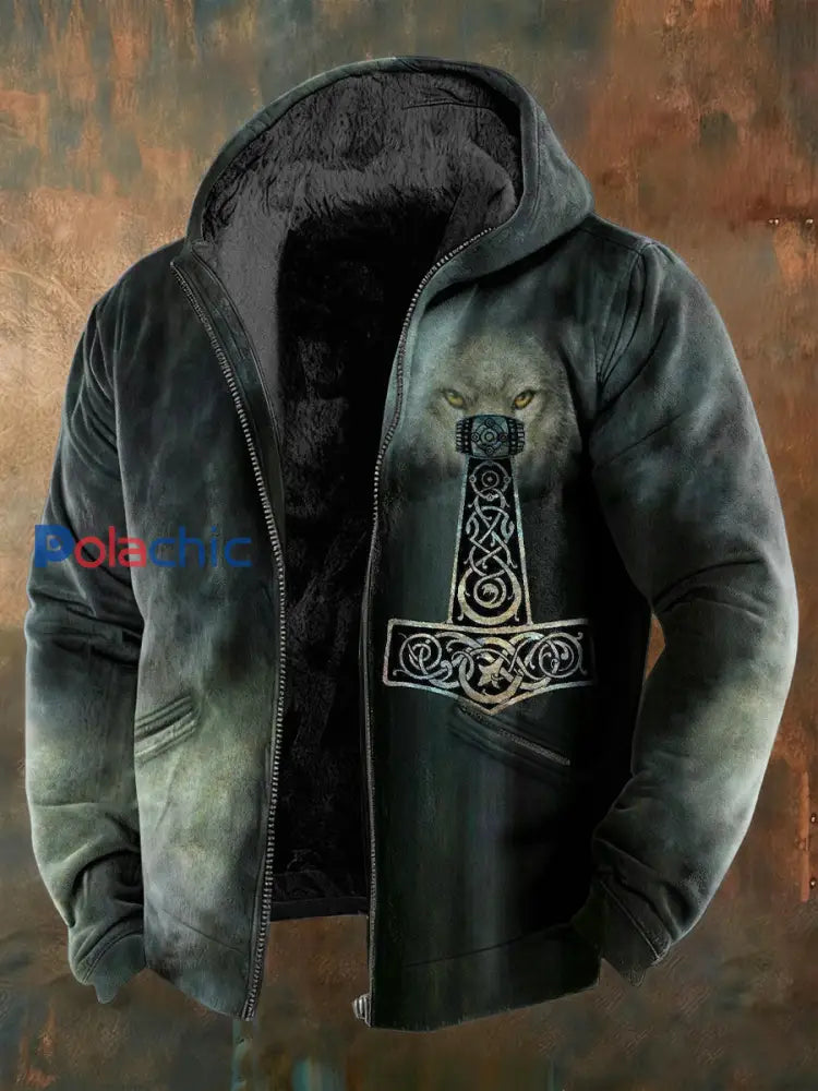 Veste doublée en molleton Viking Homme comme image / S