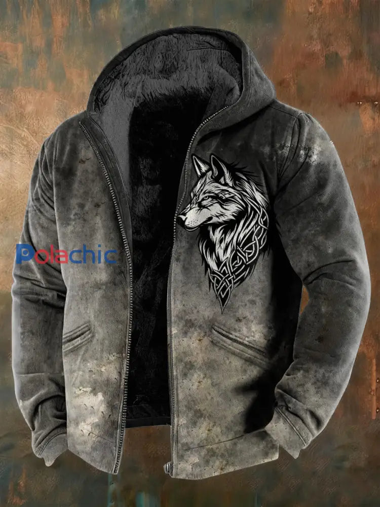 Veste doublée en molleton Viking Homme comme image / S