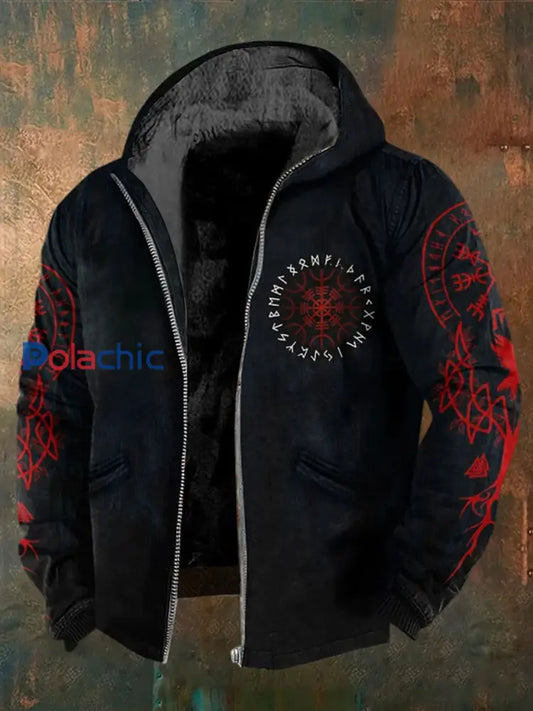 Veste doublée en molleton Viking Homme Noir / S