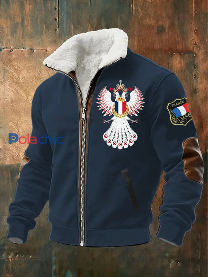 Veste France Plush Homme Bleu Marine / S