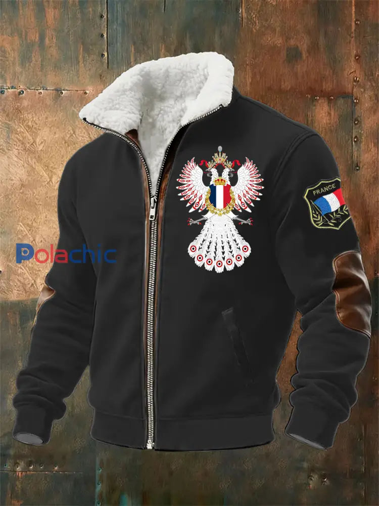 Veste France Plush Homme Noir / S