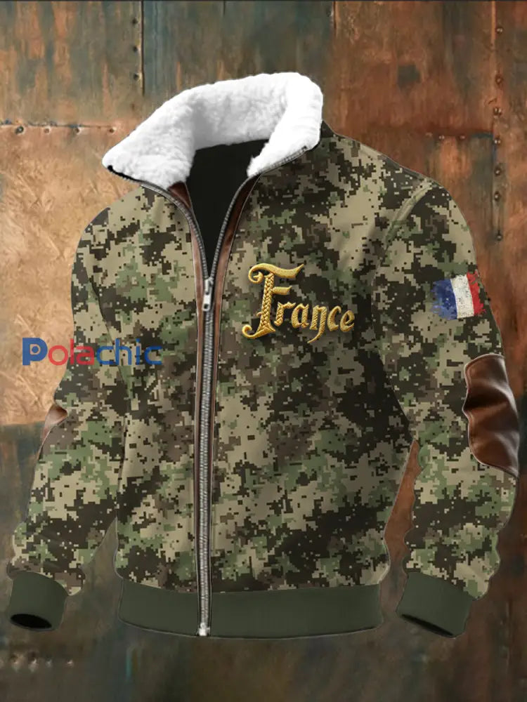Veste French Camouflage Homme Multicolore / S