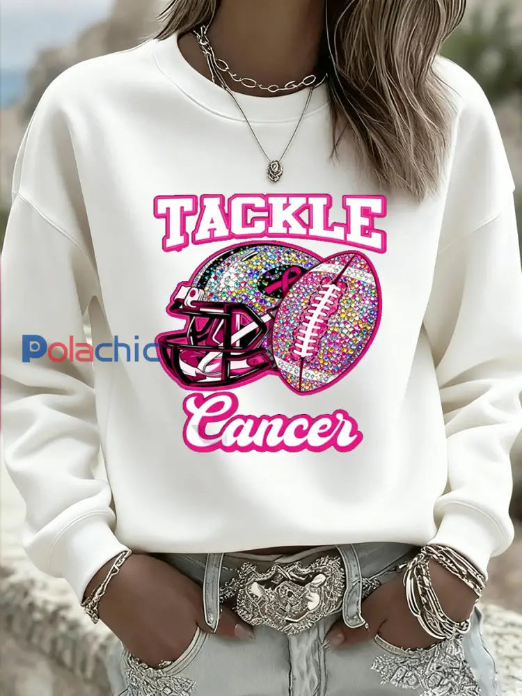 Vintage Floral Art Casual Crewneck Sweatshirt des femmes A / S